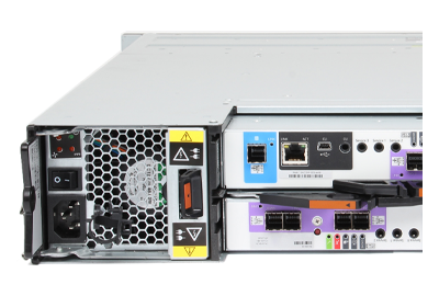 Dell PowerVault ME4024 Storage rear