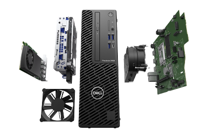 Dell Precision 3460 SFF interior