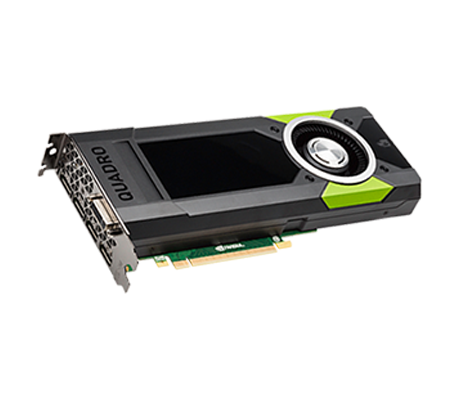NVIDIA M5000 GPU side view