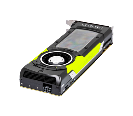 NVIDIA P6000 GPU PSU view