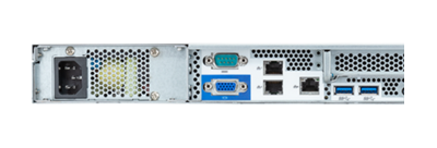 Gigabyte R123-C00 rear Gigabyte R123-C00 server rear