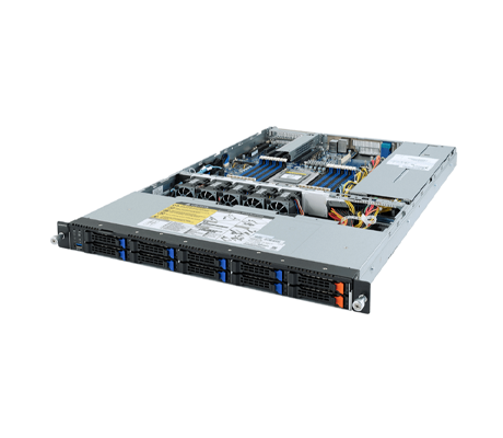 Gigabyte R152-Z31 side view.