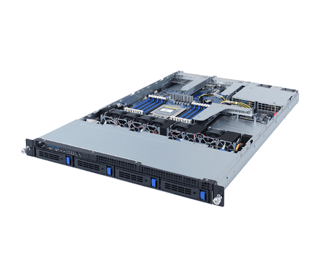 Gigabyte R162-ZA0 side view