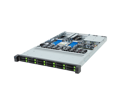 Gigabyte R163-Z35 Server front view