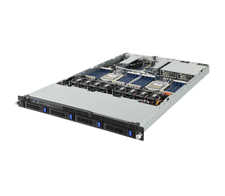 Gigabyte R181-Z90 side view