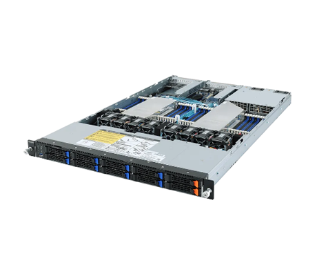 Gigabyte R182-Z91 server side view