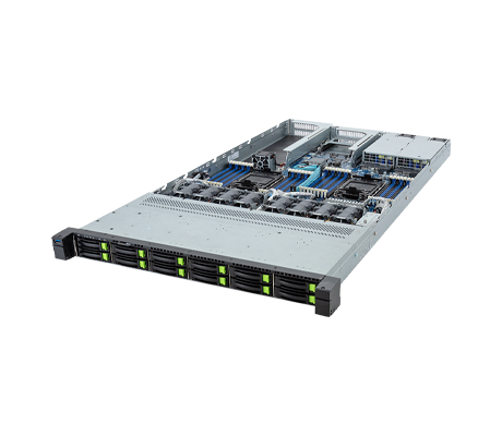 Gigabyte R183-SF1 side view