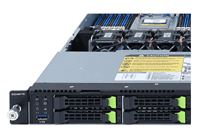 Gigabyte R183-Z93 front