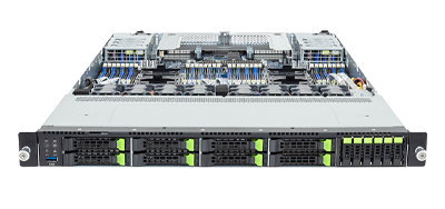 Gigabyte R184-S91 server drive cages