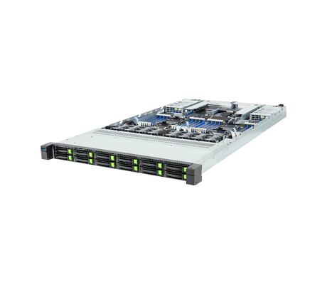 Gigabyte R184-S92 Server front view