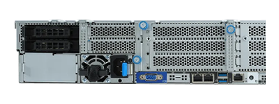 Gigabyte R261-3C0 rear ports