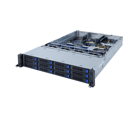 Gigabyte R262-ZA1 side view.