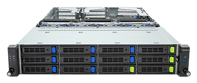 Gigabyte R263-P33 front detail