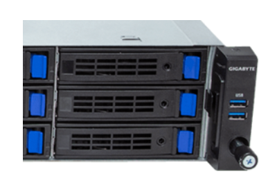 Gigabyte R263-S33 server front
