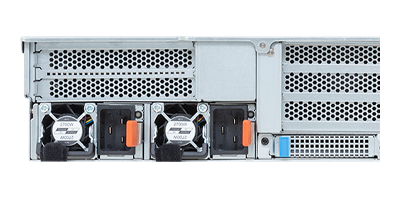 R264-S33 server rear panel Gigabyte R264-S33 server rear