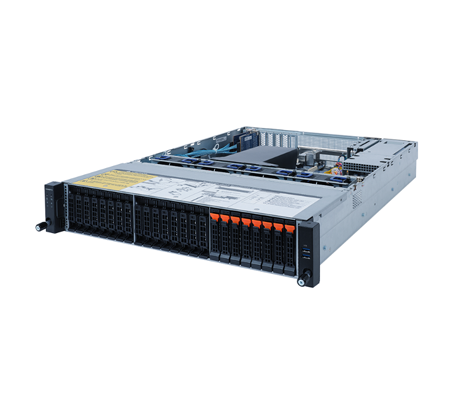 Gigabyte R272-P33 Server side view