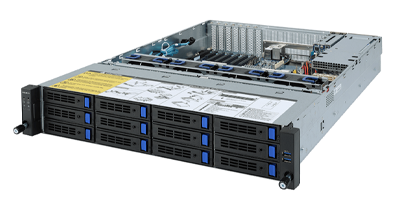 Gigabyte R272-Z30 drive cages