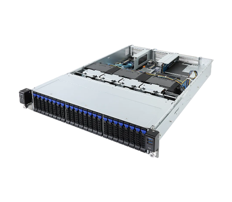 Gigabyte R281-G30 server side view
