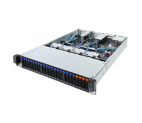 Gigabyte R281-N40 server side view