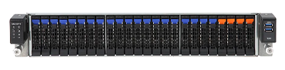 Gigabyte R281-N40 front panel view