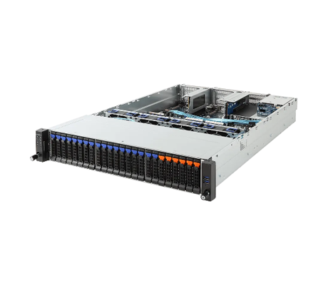 Gigabyte R281-Z91 server side view