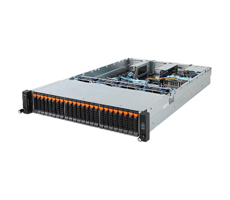 Gigabyte R281-Z92 server side view
