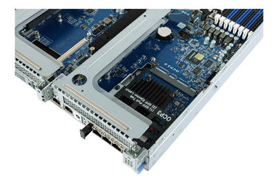 Gigabyte R282-3C0 OCP 3.0 ready Gigabyte R282-3C0 OCP 3.0 slot