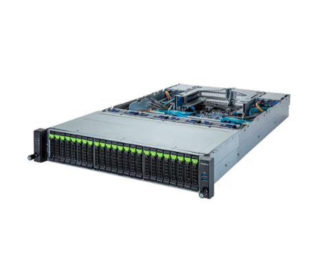 Gigabyte R282-P91 Server side view