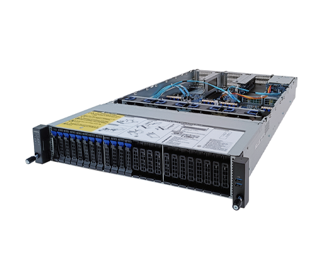 Gigabyte R282-Z97 side view