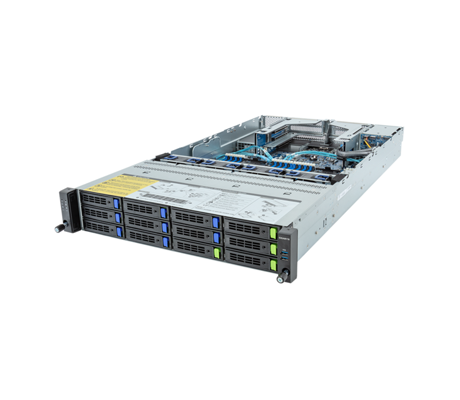 Gigabyte R283-S97 Server front view