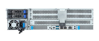 R283-S97 server rear Gigabyte R283-S97 server rear