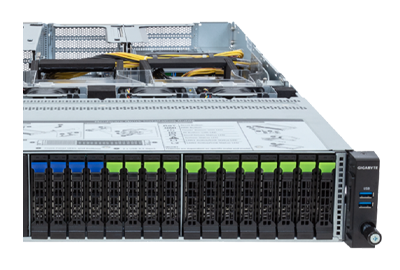 Gigabyte R283-SF1 front