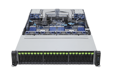 Gigabyte R283-Z96 server front