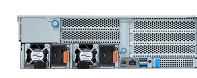 Gigabyte R283-ZF1 detail top of the system Gigabyte R283-ZF1 detail top