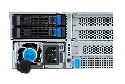 Gigabyte R284-S90 rear drive bays