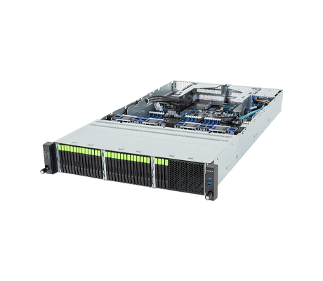 Gigabyte R284-S91 Server front view