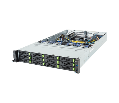 Gigabyte R284-S93 Server front view