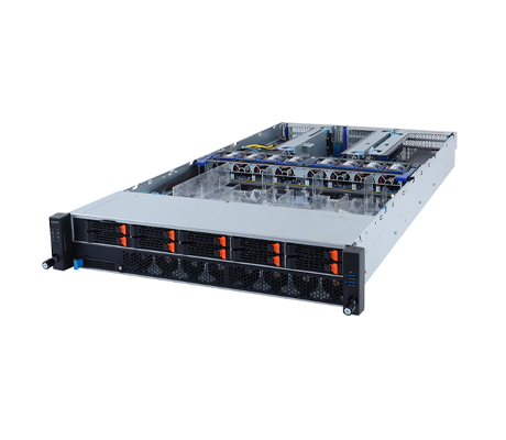 Gigabyte R292-4S1 side view