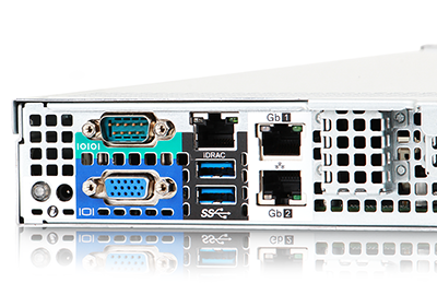 Dell EMC R440 rear ports