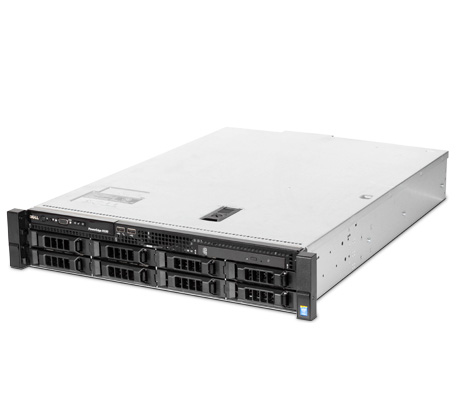Dell R530 front perspective 8-bay chassis
