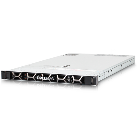 Dell R640 front perspective with bezel