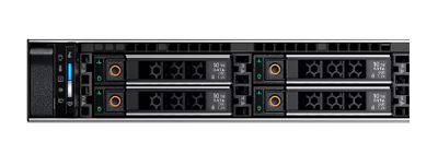 Dell PowerEdge R660 server front drive bays