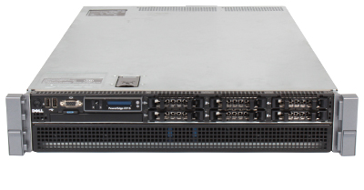 poweredge R715 front of 6-bay chassis