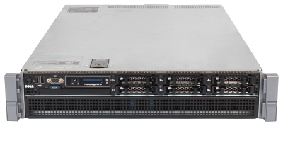 Dell PowerEdge R715 5-bay chassis front of system poweredge R715 front of 6-bay chassis