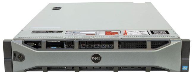 dell r720 server front image with bezel
