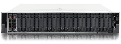 Dell PowerEdge R740XD server front of system