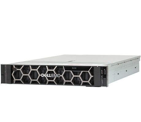 Dell R7425 front perspective with bezel