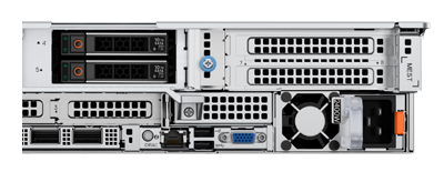 Dell PowerEdge R760 server rear ports