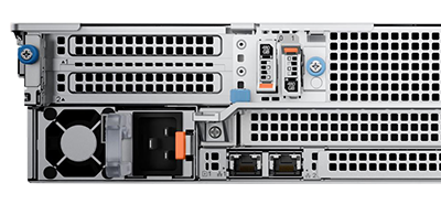 Dell PowerEdge R760xa detail rear