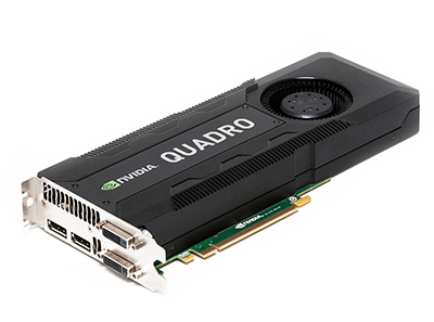 Nvidia Quadro dual-width graphics card for the dell r7610 workstation